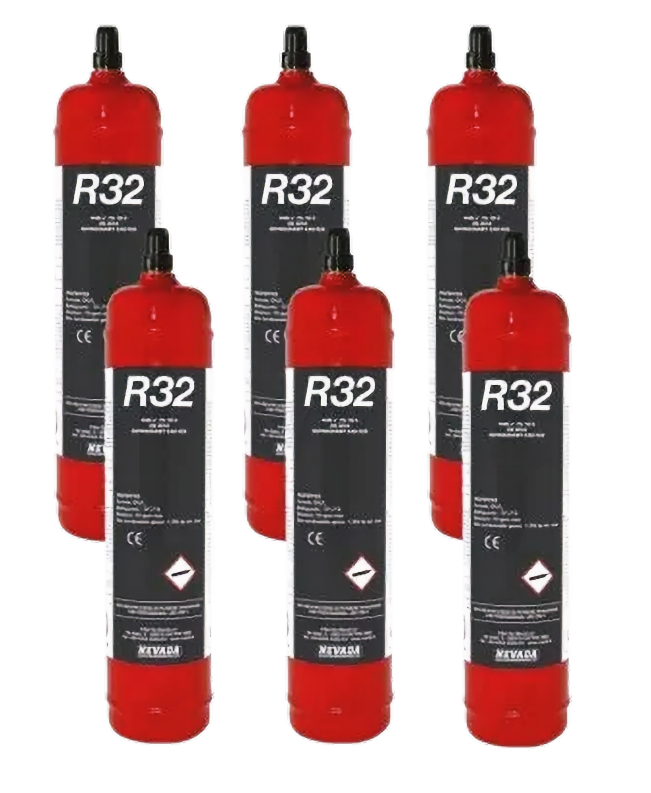 Gas R32 Refrigerante 780g netos (6 Unidades)